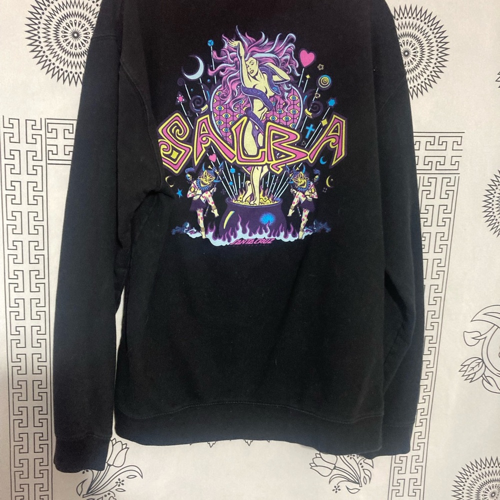 Santa Cruz Skateboards Black Sweatshirt
